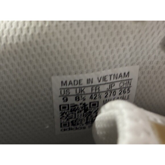 Adidas Adizero Impact.2 MD Mens Shoes Sz 9 White Gold Lace-Up Football Cleats - Picture 8 of 8